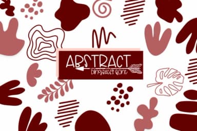 Abstract by Sirinart — Dingbats Font — thumbnail 1