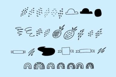 Abstract Dingbats by goodigital — Dingbats Font — thumbnail 2