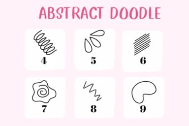 Abstract Doodle by CHANOK — Dingbats Font — thumbnail 4