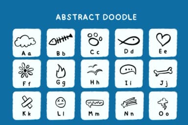 Abstract Doodle by Bee piyanuch — Dingbats Font — thumbnail 2