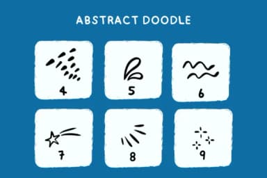 Abstract Doodle by Bee piyanuch — Dingbats Font — thumbnail 4