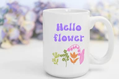 Abstract Flower by Pui Art — Dingbats Font — thumbnail 6