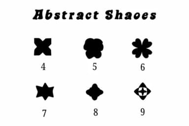 Abstract Shapes by Suphitchaya — Dingbats Font — thumbnail 4