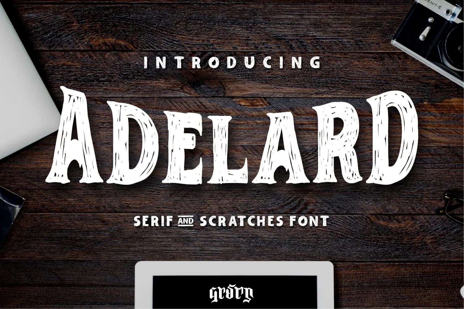 Adelard by Garisman Studio — Slab Serif Font