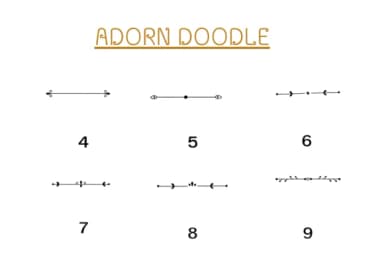 Adorn Doodle by Nun Sukhwan — Dingbats Font — thumbnail 4