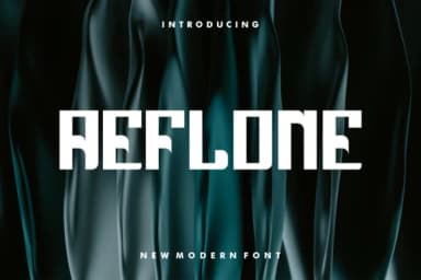 Aeflone by prayoga_std — Slab Serif Font — thumbnail 1