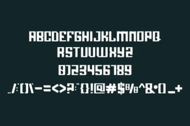 Aeflone by prayoga_std — Slab Serif Font — thumbnail 3