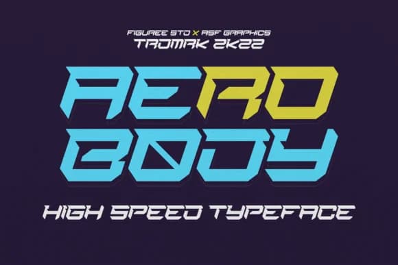 Aerobody by figuree studio — Slab Serif Font