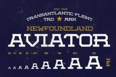 Aerotow by Leonard Posavec — Slab Serif Font — thumbnail 2