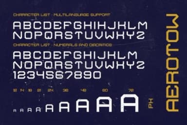 Aerotow by Leonard Posavec — Slab Serif Font — thumbnail 4