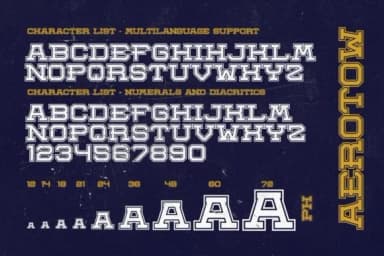 Aerotow by Leonard Posavec — Slab Serif Font — thumbnail 7
