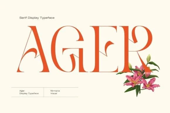 Ager by Sigit Dwipa — Slab Serif Font