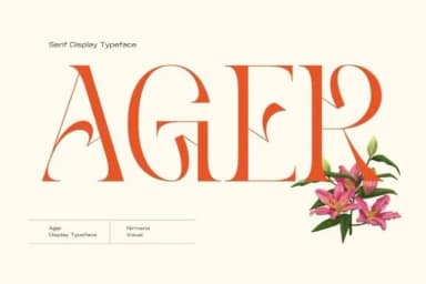 Ager by Sigit Dwipa — Slab Serif Font — thumbnail 1