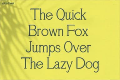 Airo by Trotoart Design — Slab Serif Font — thumbnail 4