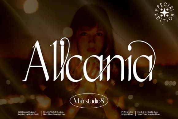 Allcania by mahstudios — Slab Serif Font
