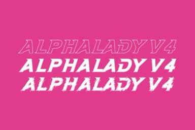 Alpha Lady by iyhulmonsta — Slab Serif Font — thumbnail 4