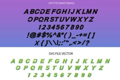 Alpha Lady by iyhulmonsta — Slab Serif Font — thumbnail 8