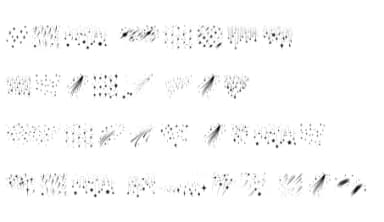 Amazing Shooting Stars by MOMAT THIRTYONE — Dingbats Font — thumbnail 6