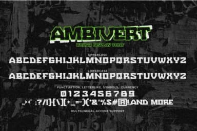 Ambivert by Gassstype Studio — Slab Serif Font — thumbnail 6