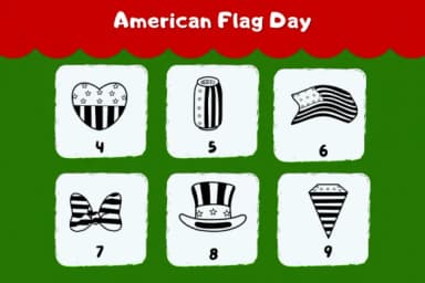 American Flag Day by Natchuta — Dingbats Font — thumbnail 4