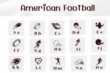 American Football by Ketsarin — Dingbats Font — thumbnail 2