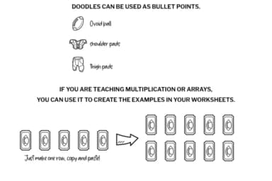 American Football Doodle by digitalplannerland — Dingbats Font — thumbnail 7