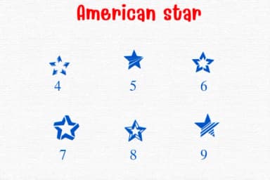American Star by Sontaya — Dingbats Font — thumbnail 4