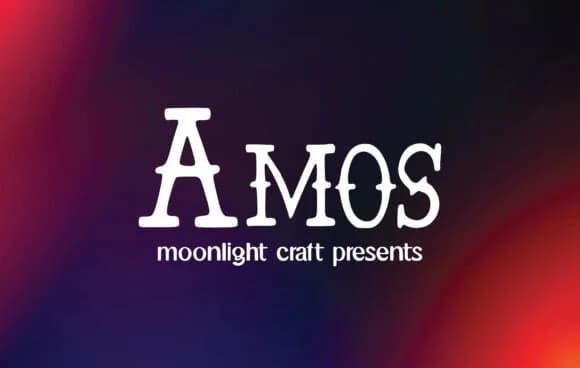 Amos by moonlight craft — Slab Serif Font