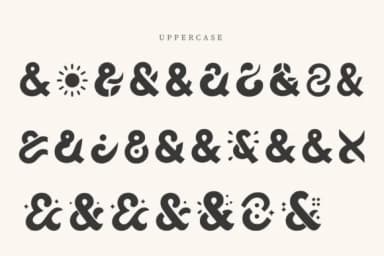 Ampersand by CraftedType Studio — Dingbats Font — thumbnail 2