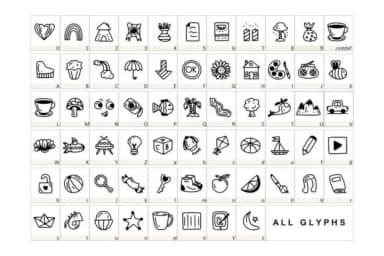 Amusing by YandiDesigns — Dingbats Font — thumbnail 2