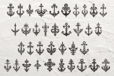 Anchor Wonders by MOMAT THIRTYONE — Dingbats Font — thumbnail 2