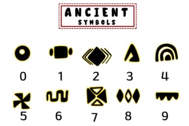 Ancient Symbols by PraewDesigns — Dingbats Font — thumbnail 4