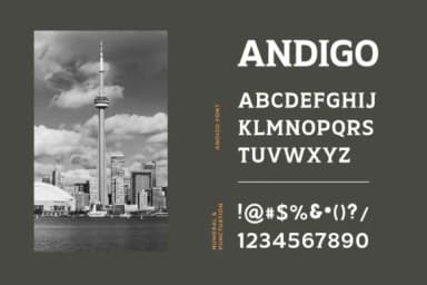 Andigo by uicreativenet — Slab Serif Font — thumbnail 3