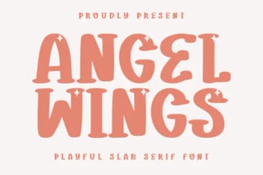 Angel Wings by CraftedType Studio — Slab Serif Font — thumbnail 1