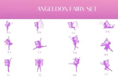 Angeldon Fairy Set by Heartcraft Atelier — Dingbats Font — thumbnail 2