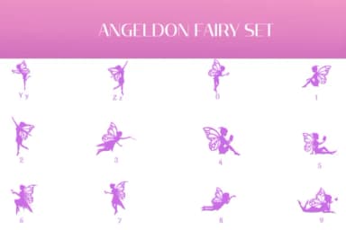 Angeldon Fairy Set by Heartcraft Atelier — Dingbats Font — thumbnail 4
