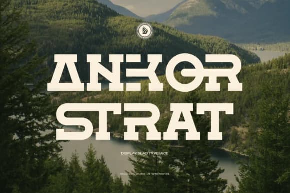 Angkor Strat by Denustudios — Slab Serif Font