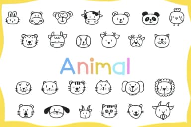 Animal by Foam-Design Store — Dingbats Font — thumbnail 1