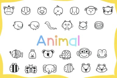 Animal by Foam-Design Store — Dingbats Font — thumbnail 2