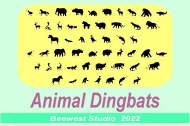 Animal by wisudyantoro — Dingbats Font — thumbnail 1