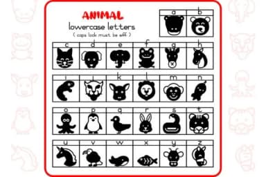 Animal Alphabet by WADLEN — Dingbats Font — thumbnail 3