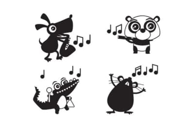 Animal Bop by Illustration Ink — Dingbats Font — thumbnail 7