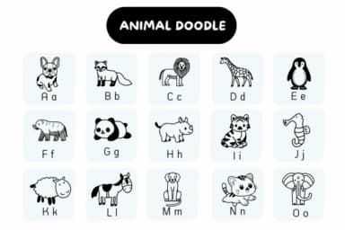 Animal Doodle by Natchuta — Dingbats Font — thumbnail 2