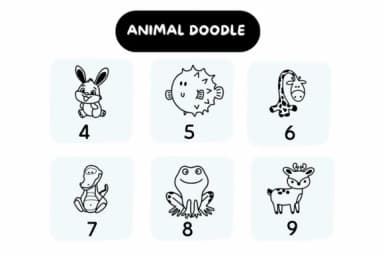 Animal Doodle by Natchuta — Dingbats Font — thumbnail 4