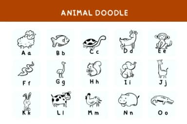 Animal Doodle by Bee piyanuch — Dingbats Font — thumbnail 5