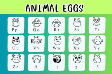 Animal Eggs by Nongyao — Dingbats Font — thumbnail 3