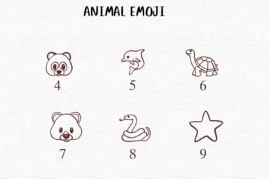 Animal Emoji by Nongyao — Dingbats Font — thumbnail 4