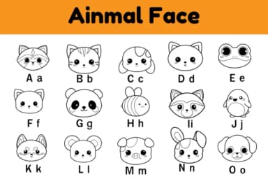 Animal Face by Nun Sukhwan — Dingbats Font — thumbnail 2