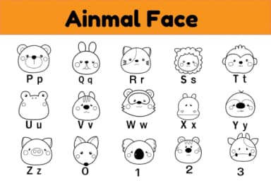 Animal Face by Nun Sukhwan — Dingbats Font — thumbnail 3