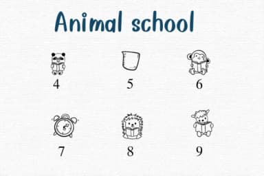 Animal School by Nongyao — Dingbats Font — thumbnail 4